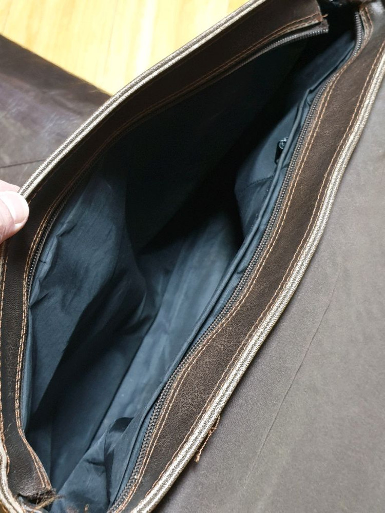 가죽 가방 메신저백 (크로스백)--5