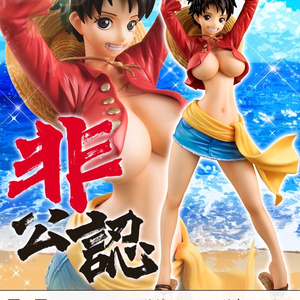 (일본 내수용) 원피스 POP IRO 루피 피규어 판매합니다 이미지