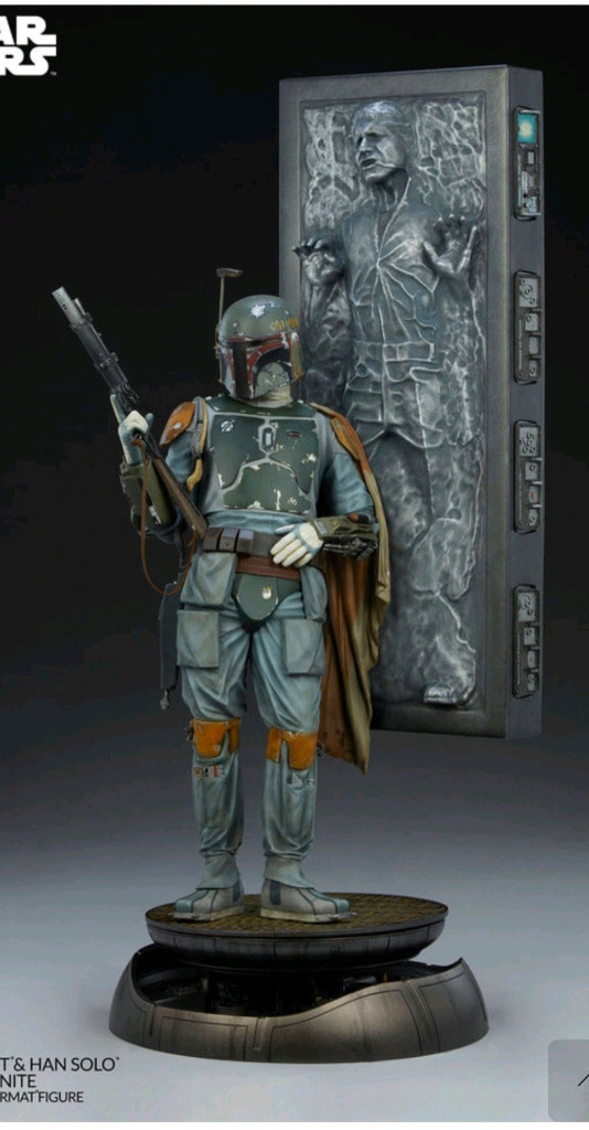 사이드쇼 카보나이트 한솔로 보바펫 1/4 이미지