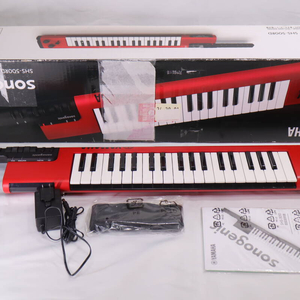 YAMAHA 숄더 키보드 37 건반 레드 SHS-500