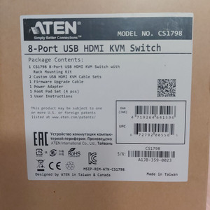 8포트 USB HDMI KVM 스위치