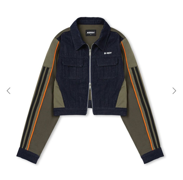 널디 트랙탑 카키 M--0