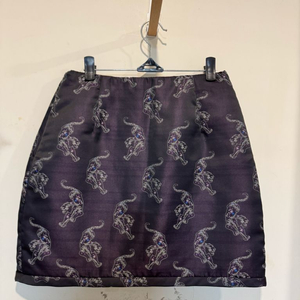 산드로 퀼팅 스커트