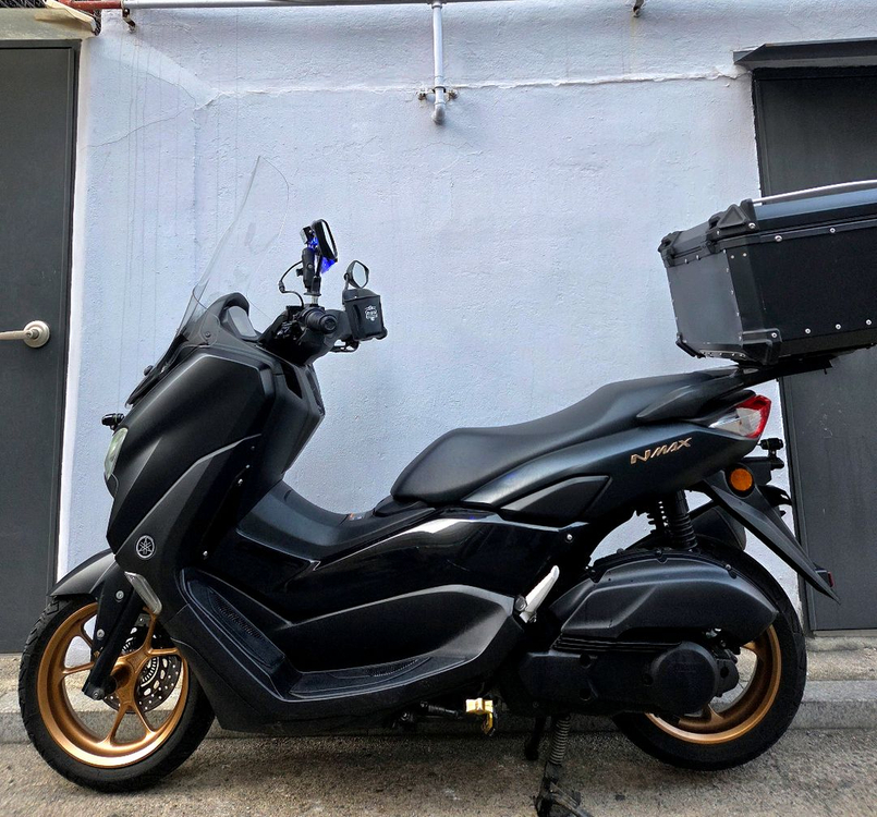 야마하 nmax125 24년식 소모품 올점검,블박 2채널--2