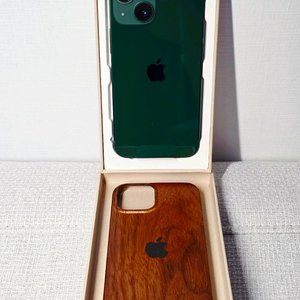 애플 아이폰13미니 그린 128GB 자급제 액정,테두리,배터리 교체된 제품 팝니다 ( 서울 )