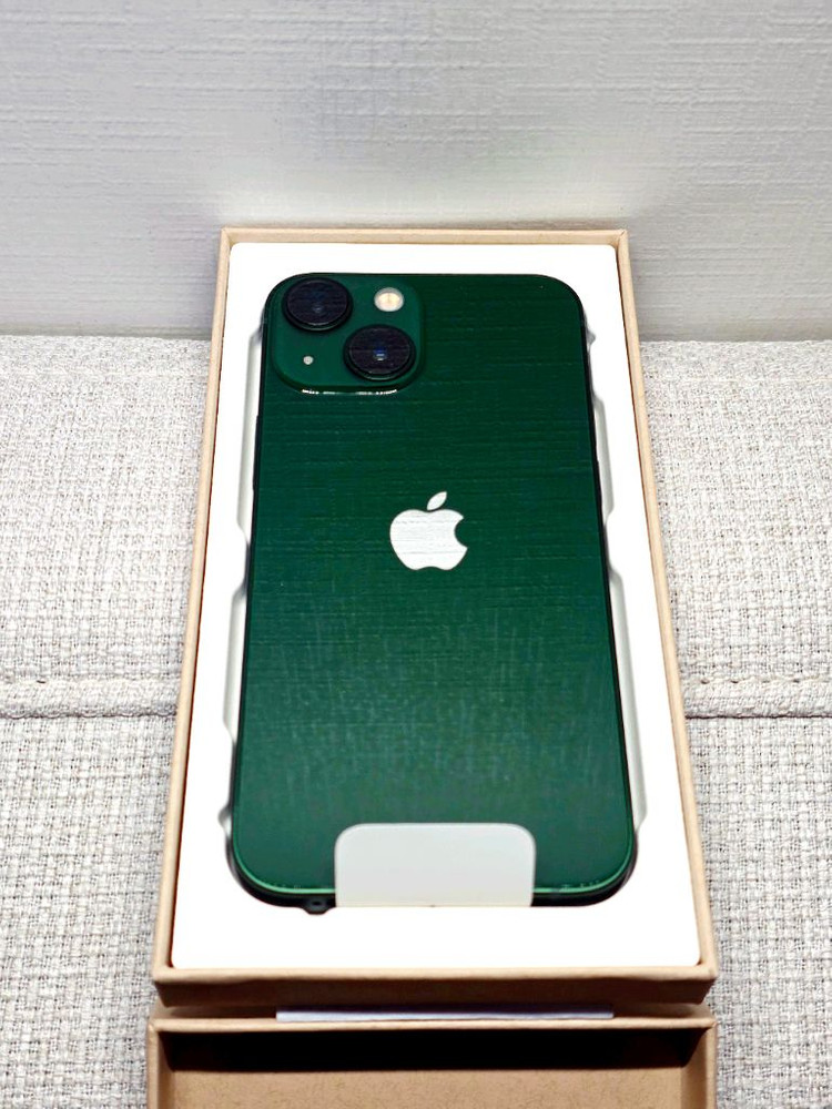 애플 아이폰13미니 그린 128GB 자급제 액정,테두리,배터리 교체된 제품 팝니다 ( 서울 )--1