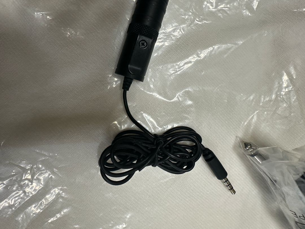 보야 마이크 BOYA BY-M1DM 3.5m단자 핀마이크 라발리에--3