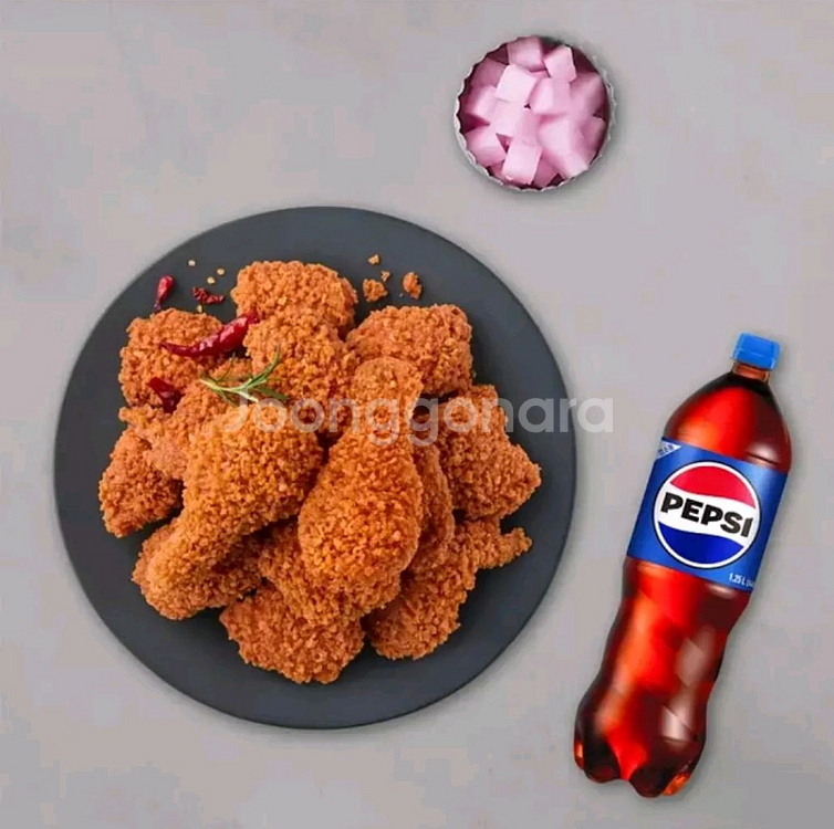 멕시카나 치킨 와삭칸 + 콜라 세트 23500원 기프티콘--0