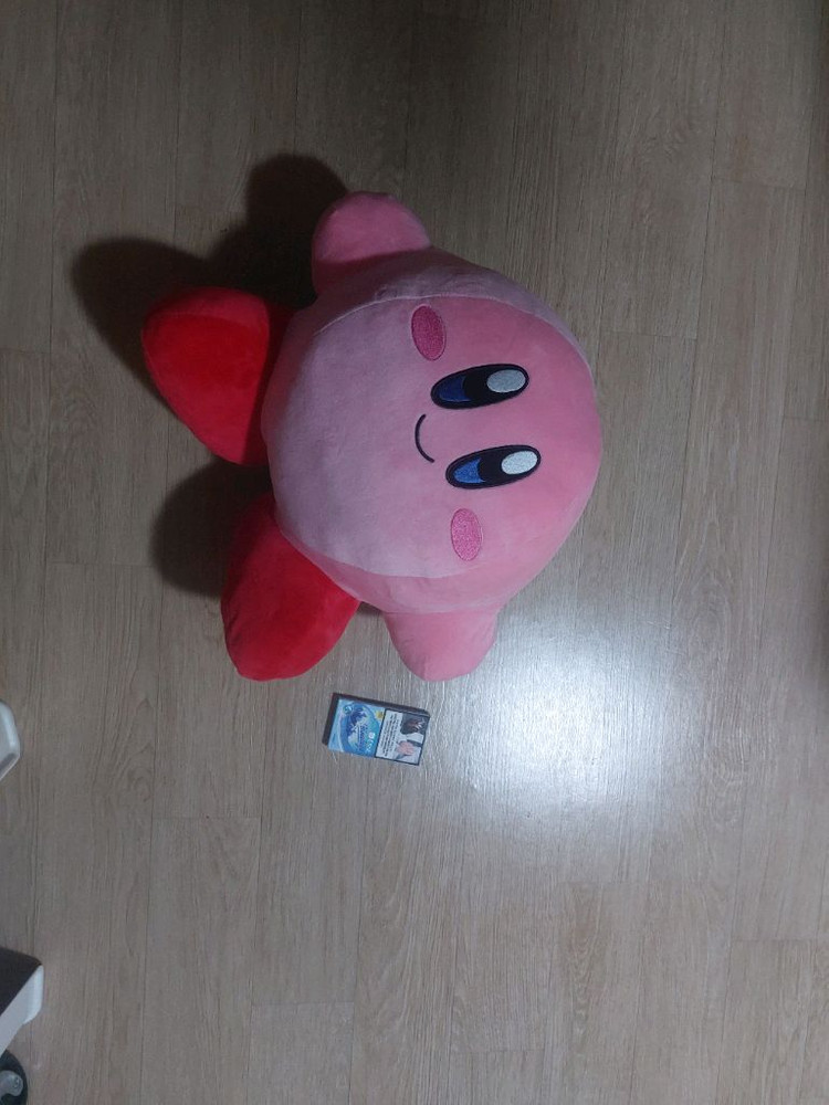 별의 커비 대형 인형 대형 쿠션 팝니다 수량 30개이상 이미지