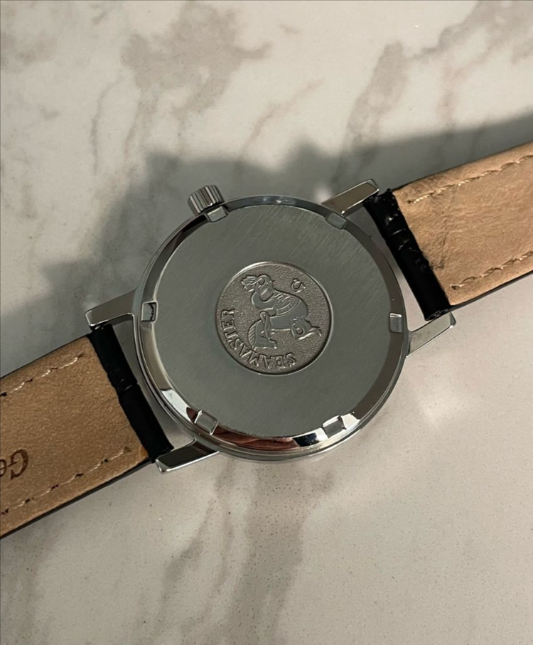 오메가 씨마스터 청판 수동 빈티지 시계 이미지