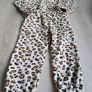 리미떼두두 레오파드 플리스 상하의 셋업 3XL