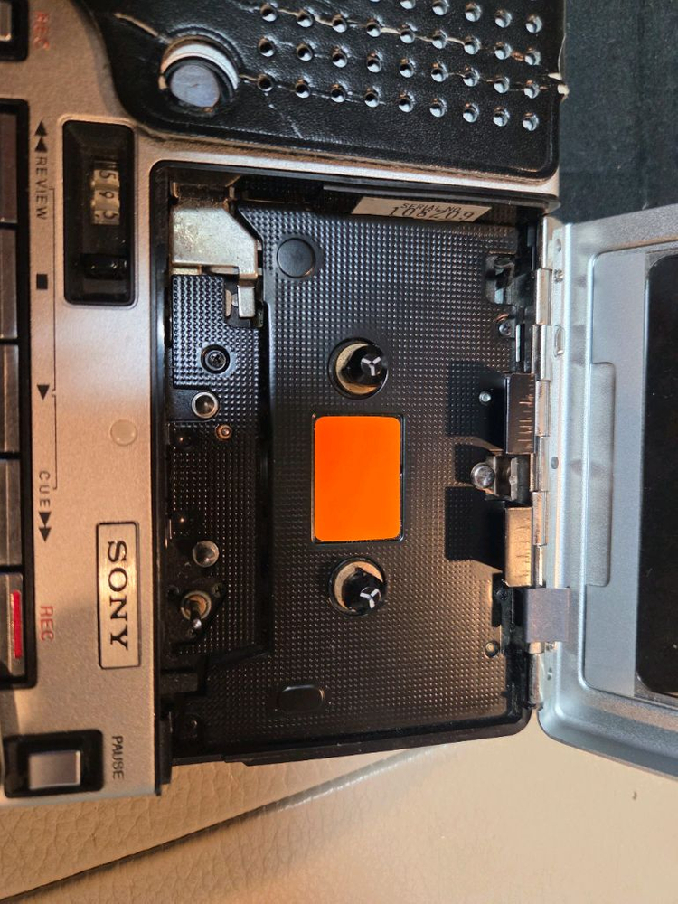 SONY TC-150 70년대 빈티지 모노 카세트 플레이어&레코더 거의 새거수준--2