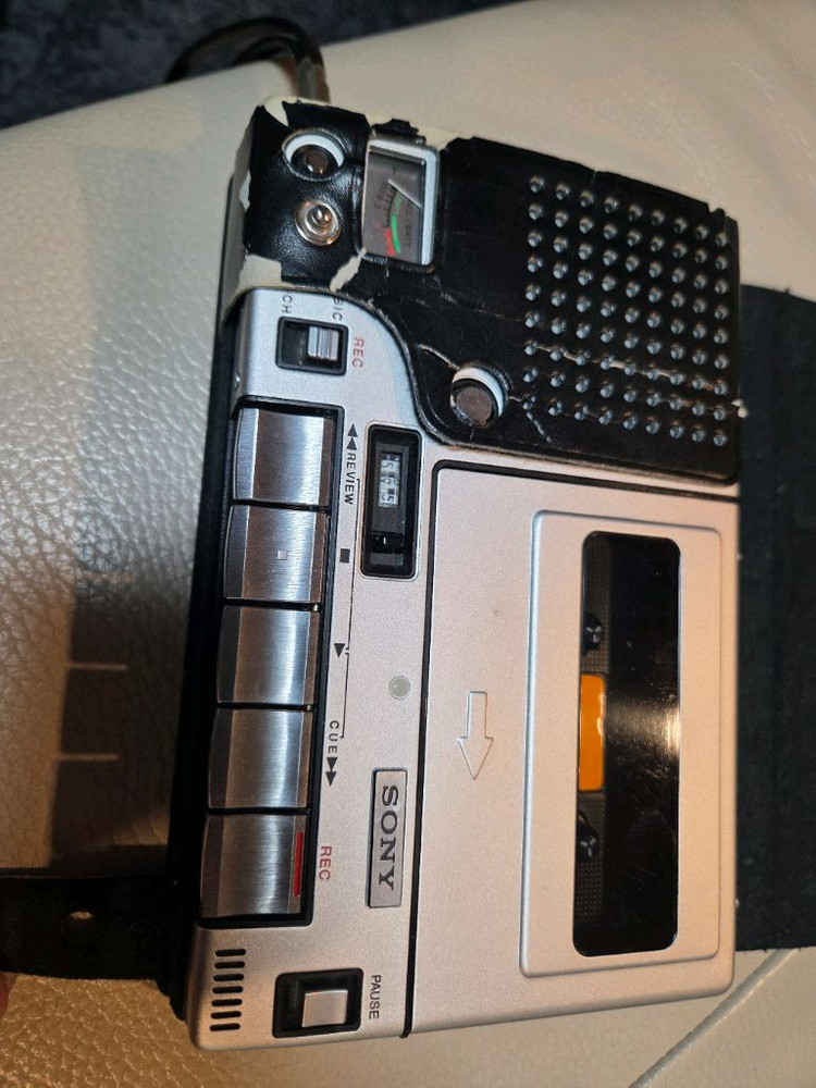 SONY TC-150 70년대 빈티지 모노 카세트 플레이어&레코더 거의 새거수준--3