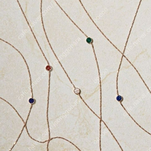 페르테 arco green necklace 38.5