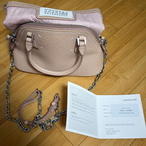 메종마르지엘라 5AC 가방 스몰 핑크색상