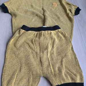 리미떼두두 니트 반팔티 셋업 3XL