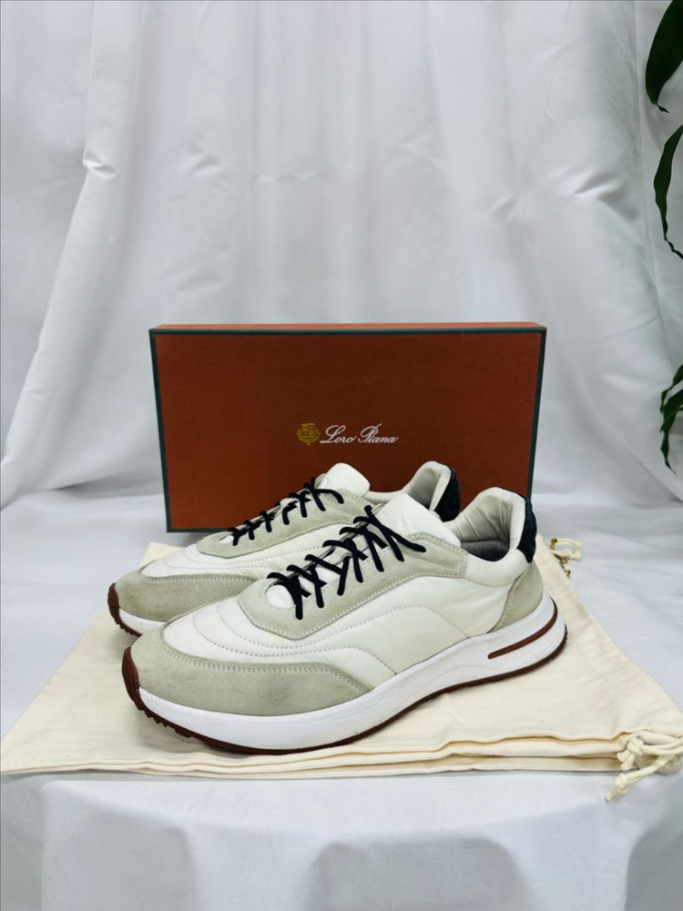 로로피아나 위켄드 워크 스니커즈 42--1