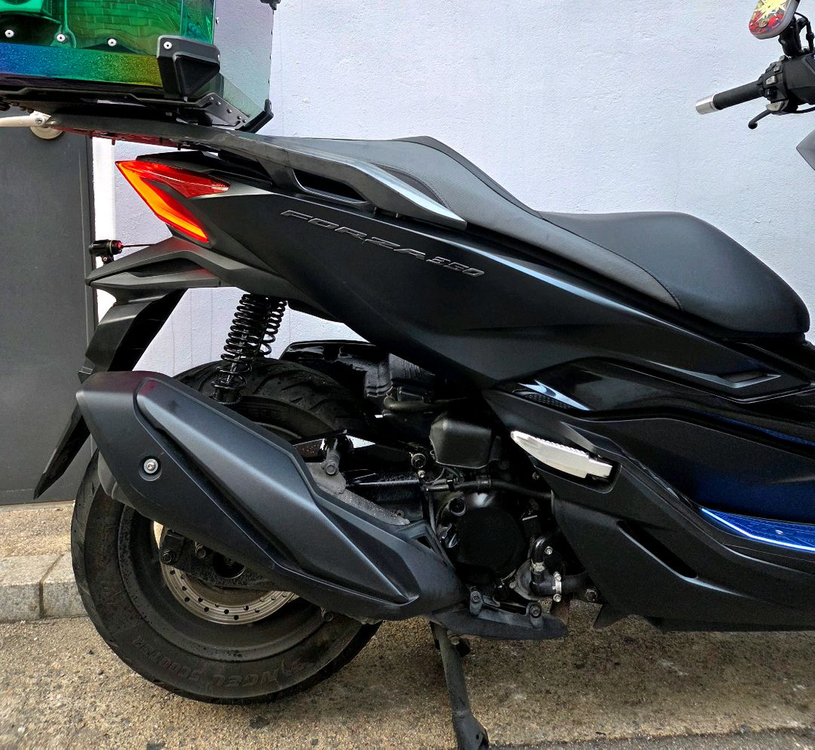 혼다 포르자350 24년식 블박2채널,사용검사 완료--2