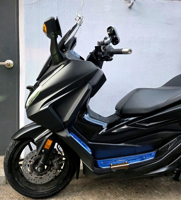 혼다 포르자350 24년식 블박2채널,사용검사 완료--4