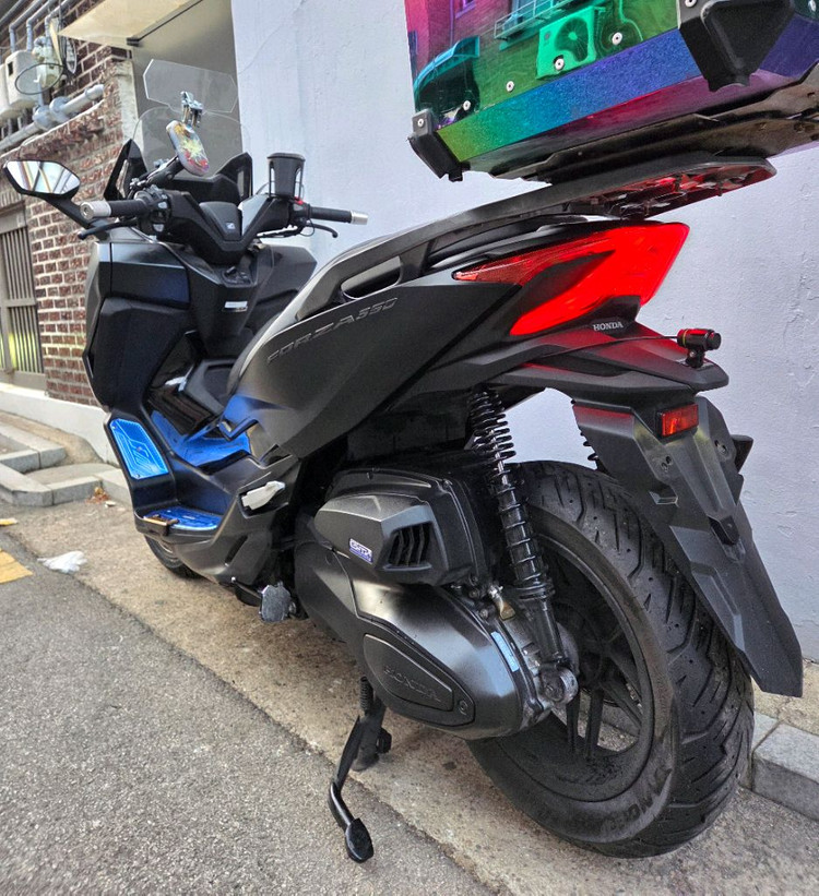 혼다 포르자350 24년식 블박2채널,사용검사 완료--6