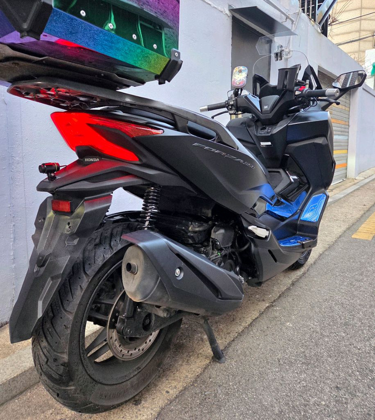 혼다 포르자350 24년식 블박2채널,사용검사 완료--7