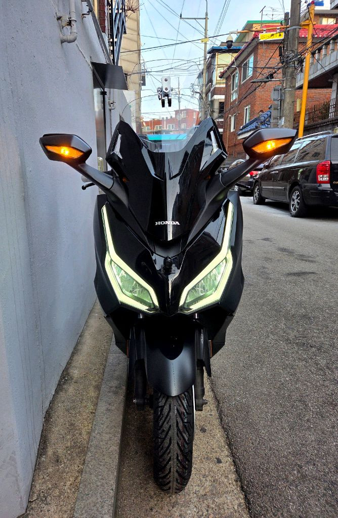 혼다 포르자350 24년식 블박2채널,사용검사 완료--8