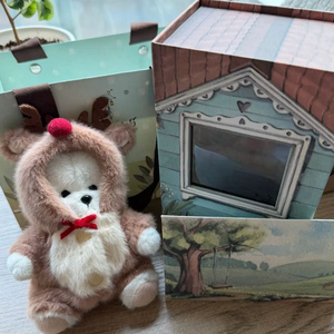 테디테일즈(TEDDYTALES) 레나베어 크리스마스 키링 세트