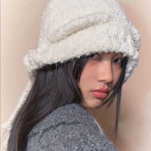 팬시클럽 BUNNY TROOPER BEANIE (BLACK)_F24ZE914