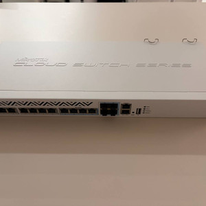 마이크로틱 CRS312-4C+8XG-RM 12포트 10G 스위치