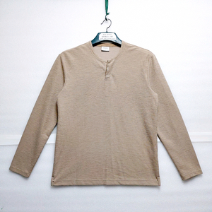 지오지아 남성긴팔티100/라운드넥