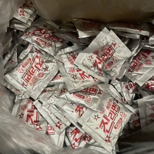 진라면 매운맛 라면스프 100개