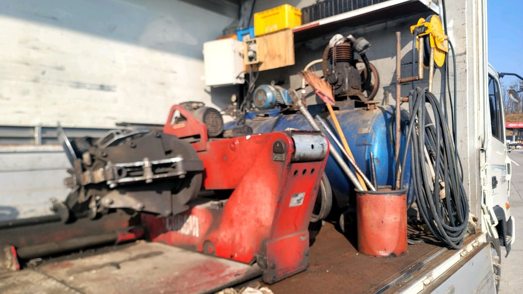 발전기25k 850 탈착기 850 콤프중고압600탱크150 5톤윙바디1200--1