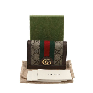 구찌 오피디아GG 수프림 캔버스 카드지갑