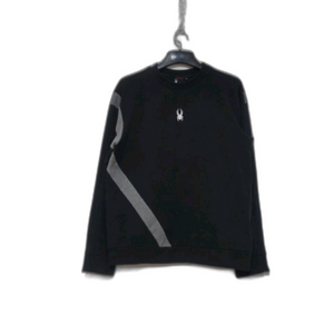 SPYDER 스파이더 그레이 라인배색 맨투맨