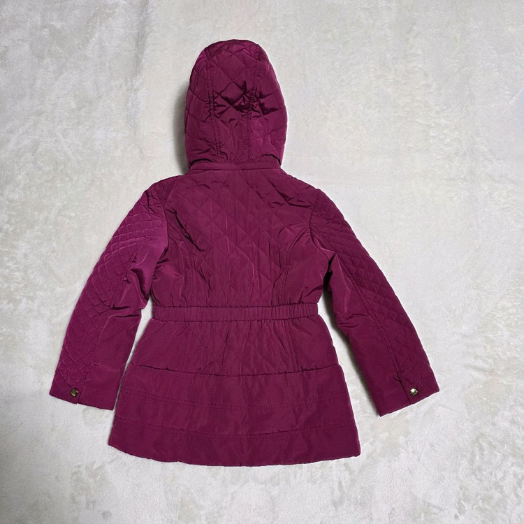 (130)닥스 키즈 퀼팅 후드 자켓 여아용--1