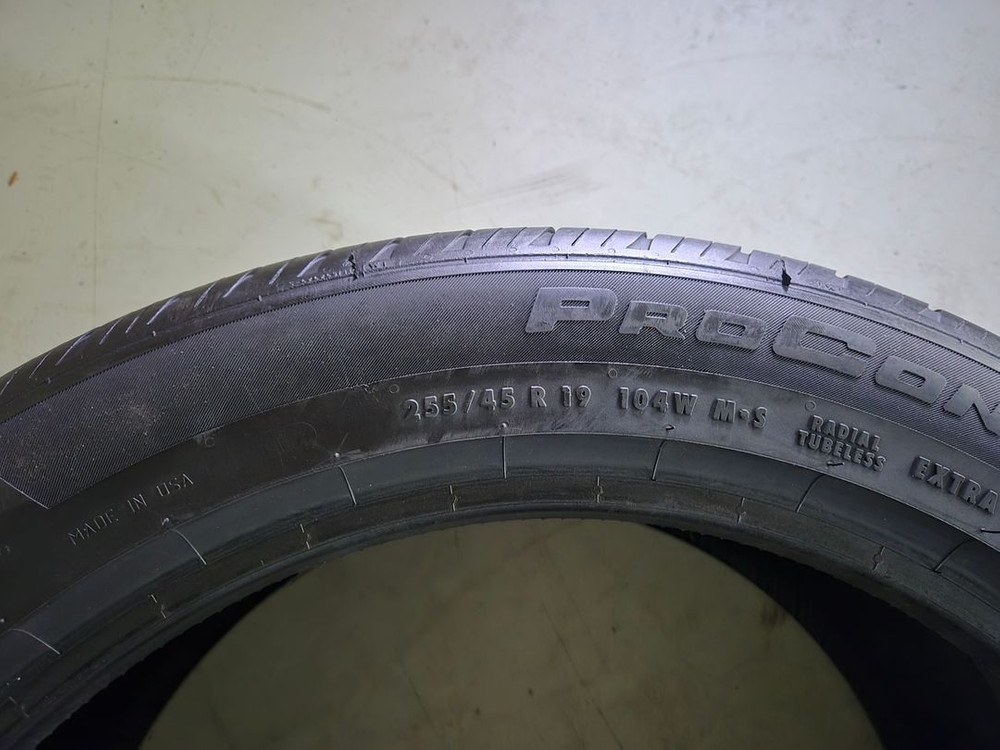 255 45 19 / 2554519 콘티넨탈 프로콘택트 RX 흡음재--4