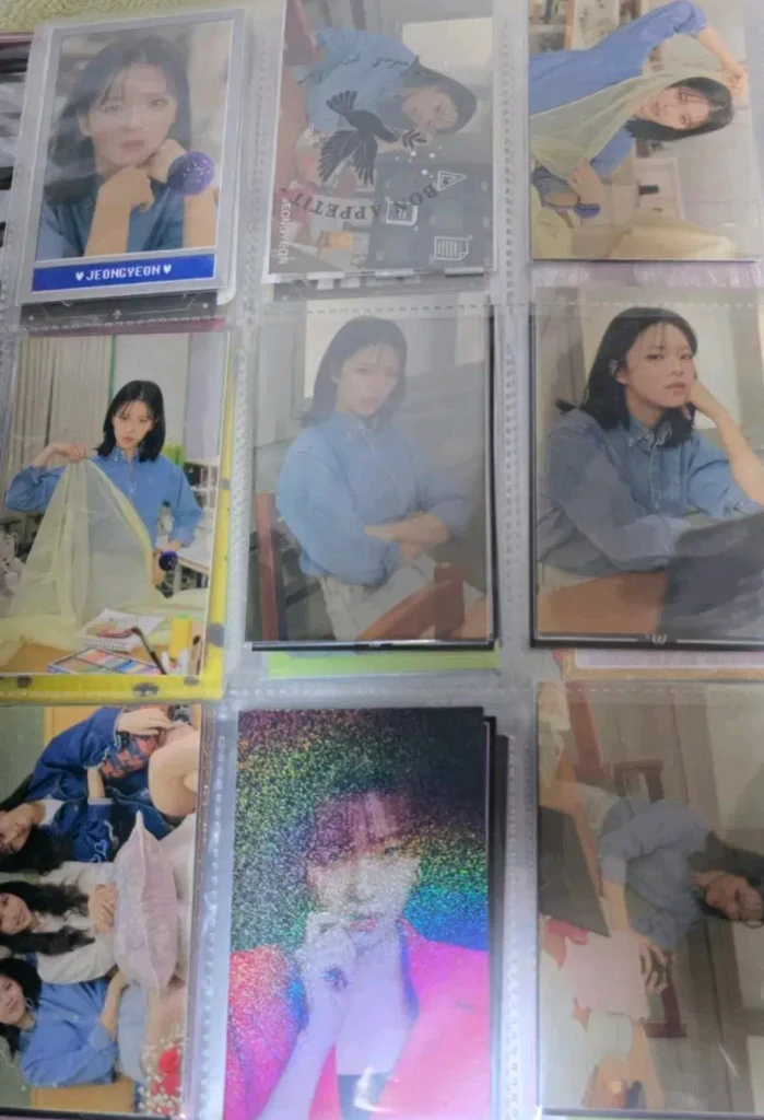 트와이스 정연 일본 포카, 토레카 등 36장 일괄 이미지