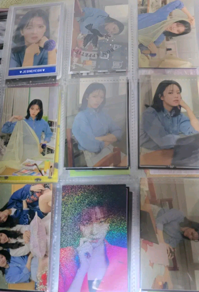 트와이스 정연 일본 포카, 토레카 등 36장 일괄 이미지