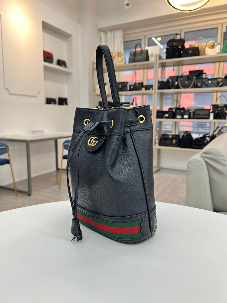 [중고명품 럭스올 울산점]구찌 오피디아 스몰 버킷백 블랙 719884 이미지