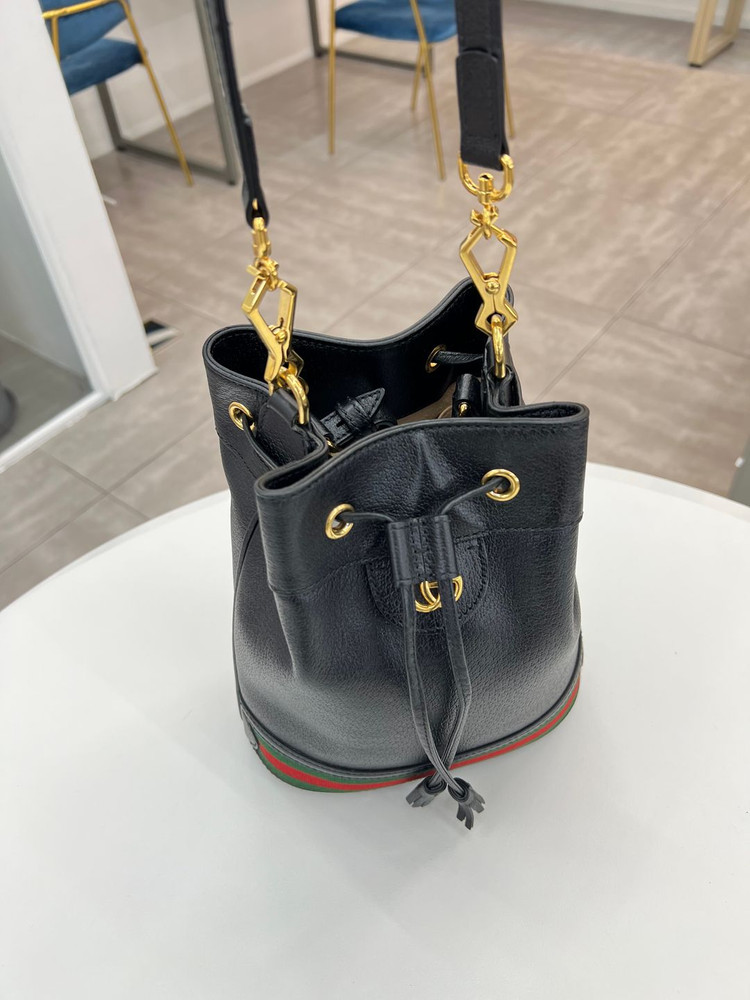 [중고명품 럭스올 울산점]구찌 오피디아 스몰 버킷백 블랙 719884 이미지