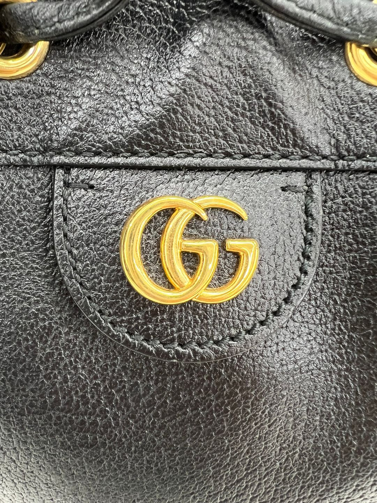 [중고명품 럭스올 울산점]구찌 오피디아 스몰 버킷백 블랙 719884 이미지