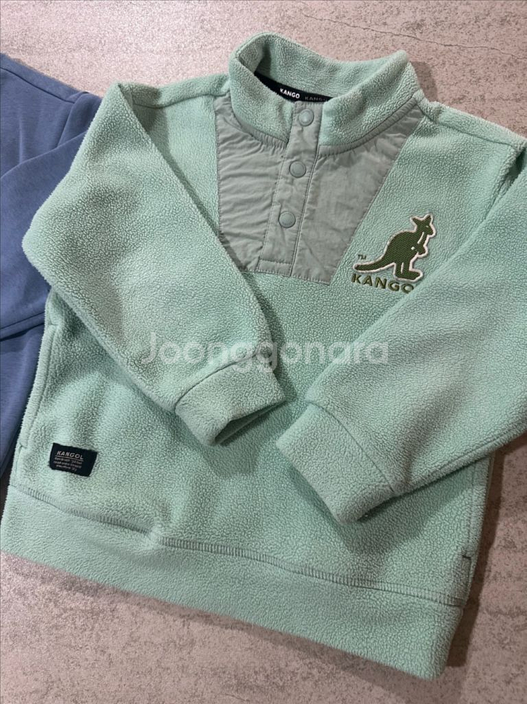 뉴발란스 키즈 캉골 기모맨투맨 110 일괄--3