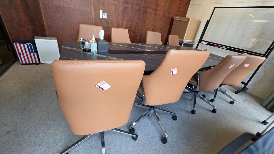 베스툴 Honor 오너 B10B170M 미드백 CEO 중역용 인조가죽 의자(회의실), 8개 이미지