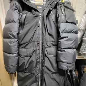 내셔널지오그래픽 롱패딩 블랙 M 이미지