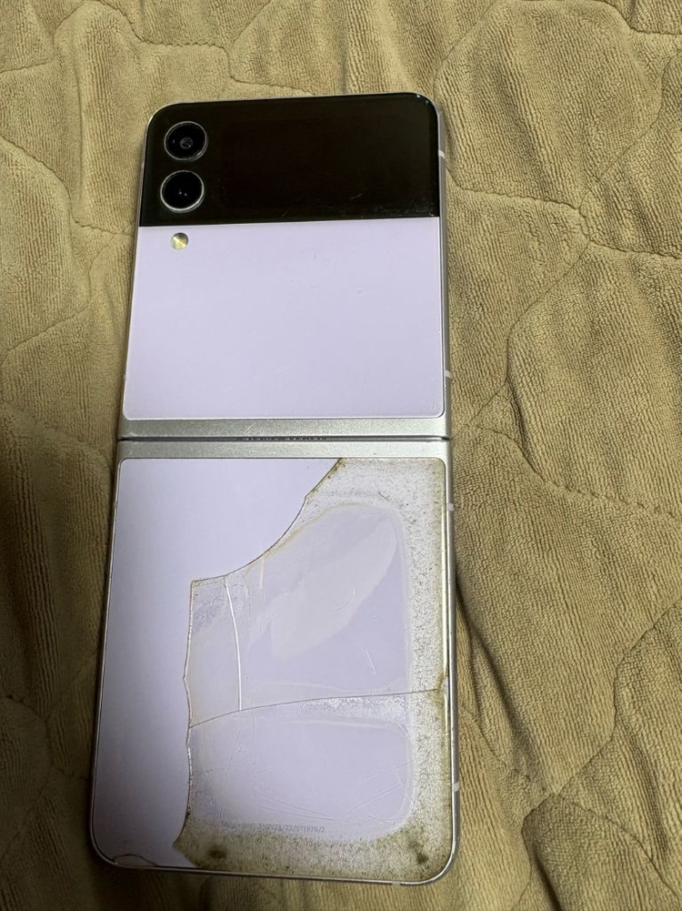 갤럭시 Z 플립3 라벤더 256기가--2