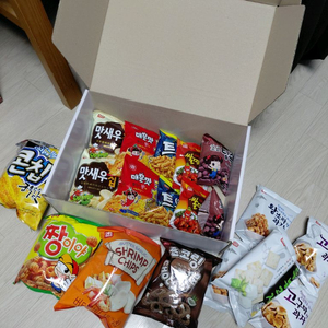 코스모스 과자 종합선물세트 총 19봉