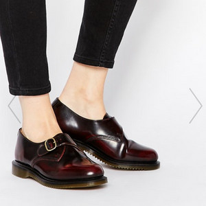 닥터마틴 체리레드 천연소가죽 로퍼 uk4 eu37(240)