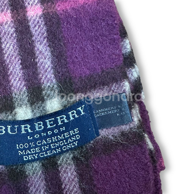 버버리 캐시미어 머플러--3