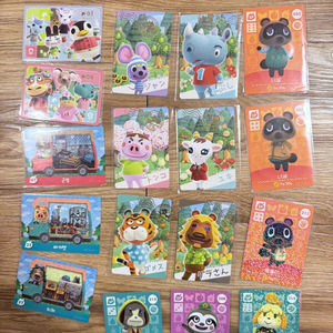 동물의 숲 카드 개당 500원