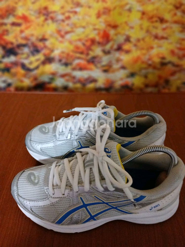 아식스 조그100 그레이 블루 230--1